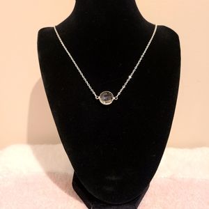 Dainty Clear Quartz Necklace Handmade Necklace